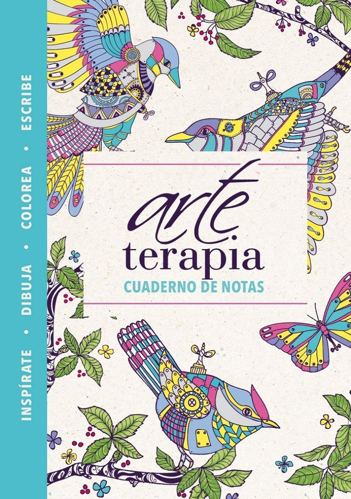 Arte terapia. Cuaderno de notas.