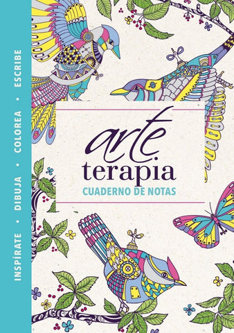Arte terapia. Cuaderno de notas.