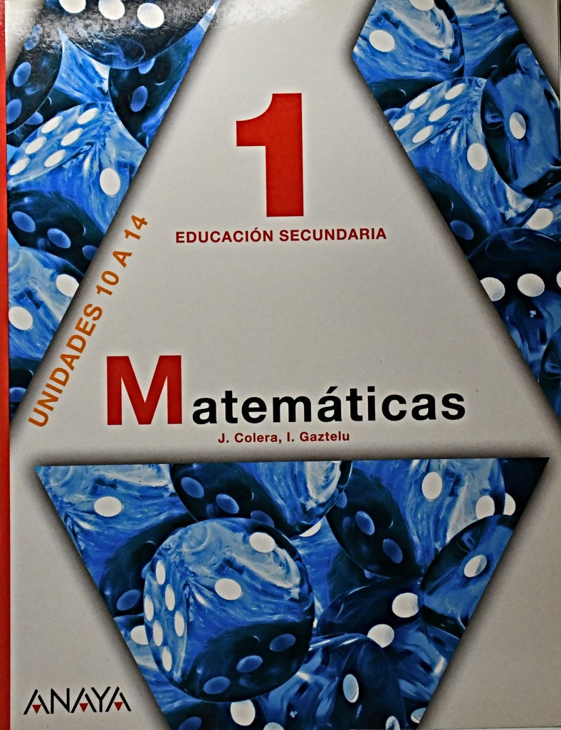 MATEMATICA 1 EDUCACIÓN SECUNDARIA (3 TOMOS)..
