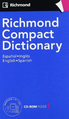 RICHMOND COMPACT DICTIONARY ESPAÑOL,INGLÉS, ENGLISH,SPANISH..