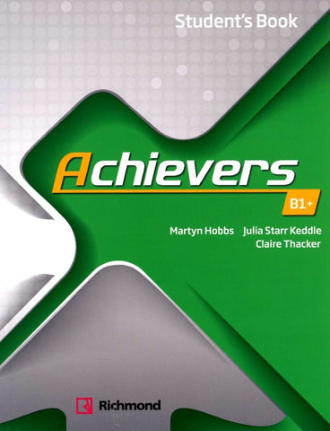 ACHIEVERS B1+ STUDENT´S BOOK..