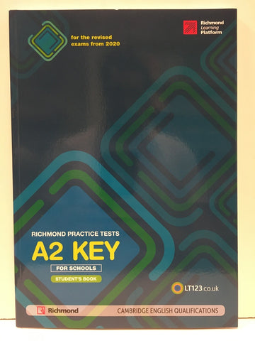 PRACTICE TEST A2 KEY FOR SCHOOL.. | VACIO
