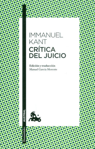 CRITICA DE JUICIO.. | Immanuel Kant