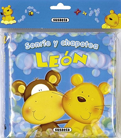 Sonríe y chapotea. León