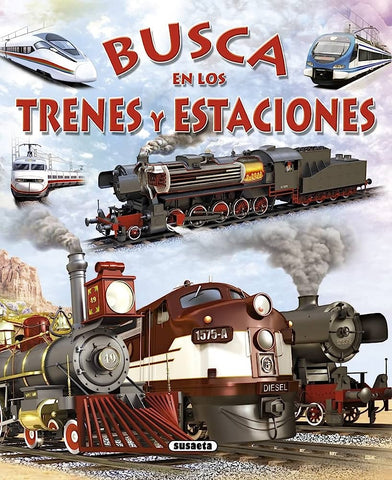 busca en los trenes y estaciones
