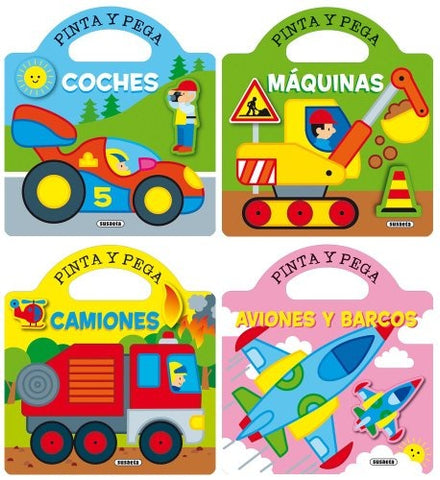 PINTA Y PEGA COCHES