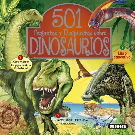 501 PREGUNTAS Y RESPUESTAS DINOSAURIOS*.. | sin autor