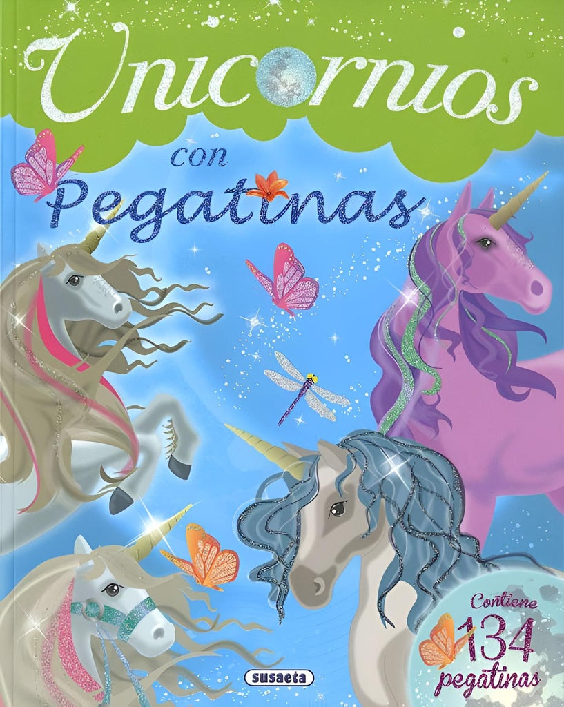 Unicornios con pegatinas
