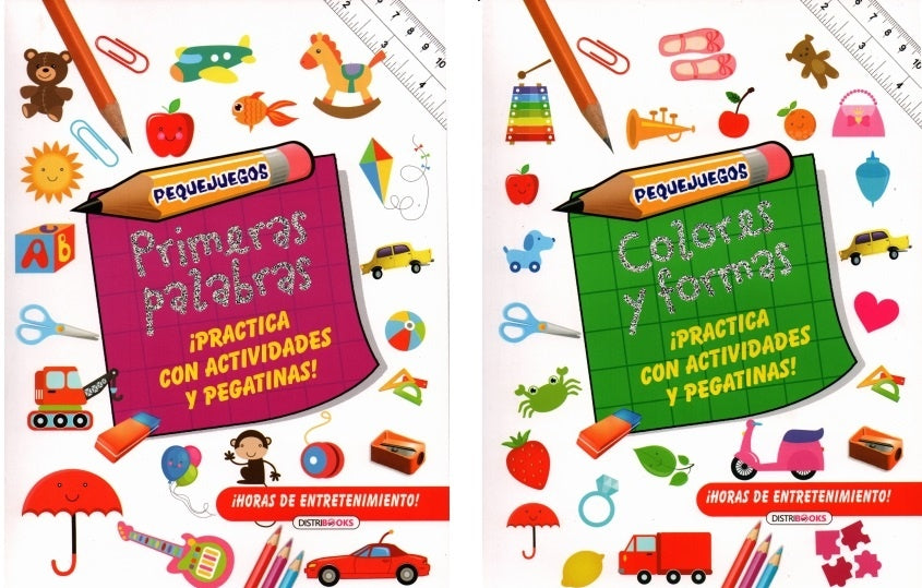 PEQUEJUEGOS: PRIMERAS PALABRAS/NUMEROS/ABECEDARIO..