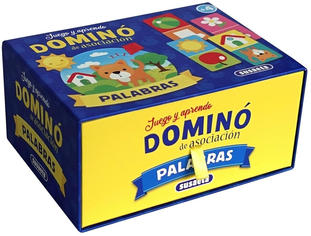 JUEGO Y APRENDO DOMINO DE ASOCIACION PALABRAS..