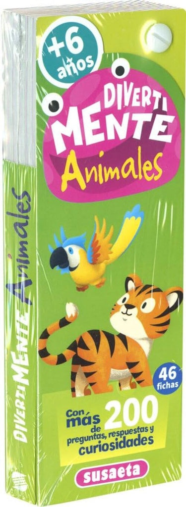 DIVERTIMENTE ANIMALES (+6 AÑOS).. | VARIOS AUTORES