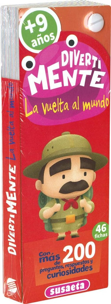 DIVIERTEMENTE LA VUELTA AL MUNDO +9 AÑOS.. | VARIOS AUTORES