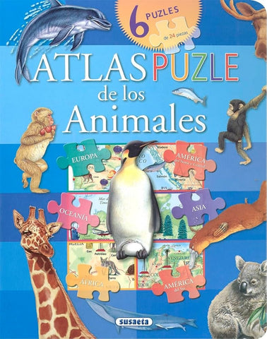 ATLAS PUZLE DE LOS ANIMALES.. | VARIOS AUTORES