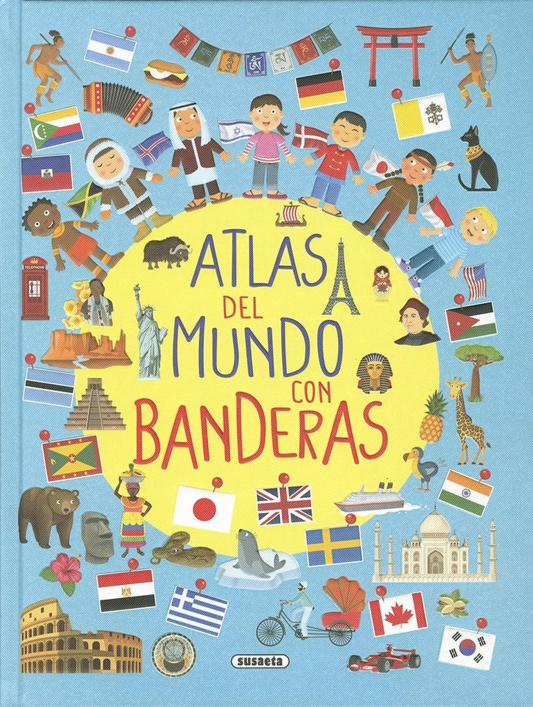 ATLAS DEL MUNDO CON BANDERAS.. |  BERGAMINO, Laura