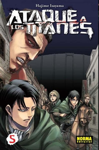 ATAQUE DE TITANES 5.. | Hajime  Isayama