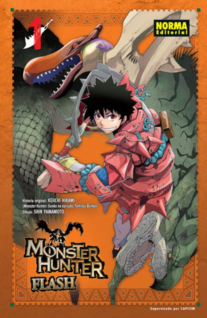 MONSTER HUNTER: FLASH! 1 .. |  KEIICHI  HIKAMI