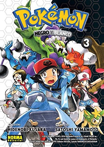 POKEMON 28: NEGRO Y BLANCO 3.. | HIDENORI KUSAKA