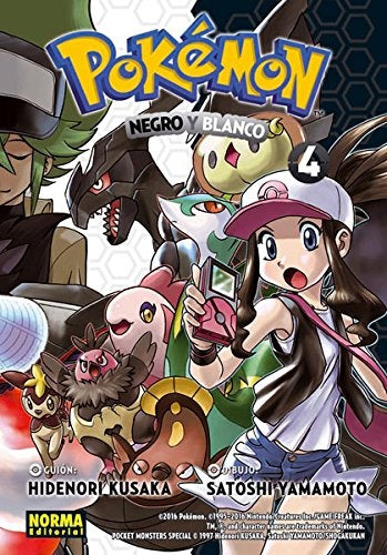 POKEMON 29: NEGRO Y BLANCO 4.. | HIDENORI KUSAKA
