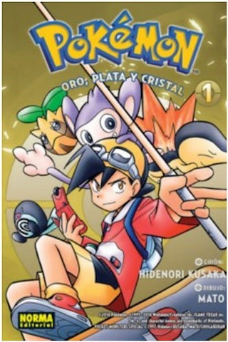 POKEMON 5: ORO, PLATA Y CRISTAL 1.. | HIDENORI KUSAKA