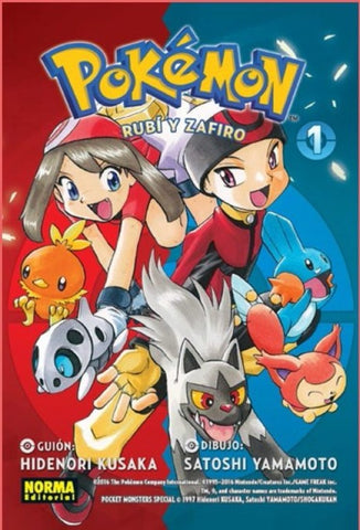 POKEMON 9: RUBI Y ZAFIRO 1.. | HIDENORI  KUSAKA
