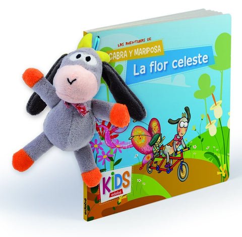Las aventuras de Cabra y Mariposa La flor celeste