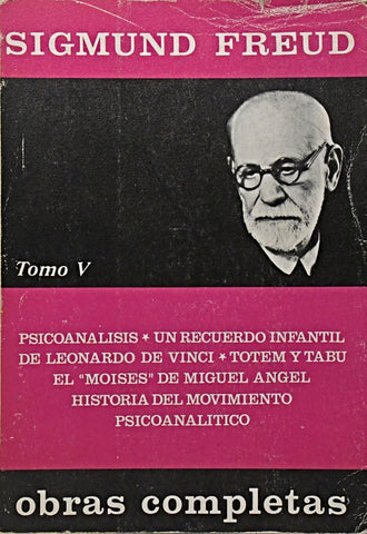 OBRAS COMPLETAS TOMO V.. | Sigmund Freud