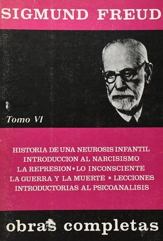 OBRAS COMPLETAS TOMO VI.. | Sigmund Freud