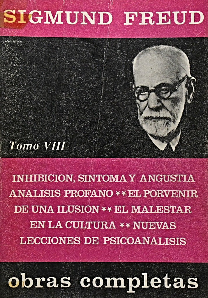 OBRAS COMPLETAS TOMO VIII.. | Sigmund Freud