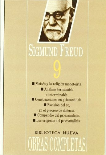Obras completas Tomo IX | Sigmund Freud