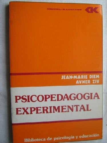 PSICOPEDAGOGIA EXPERIMENTAL.. | Jean Marie  Diem