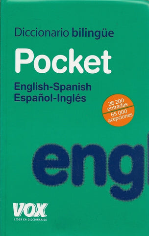 Diccionario Pocket Inglés