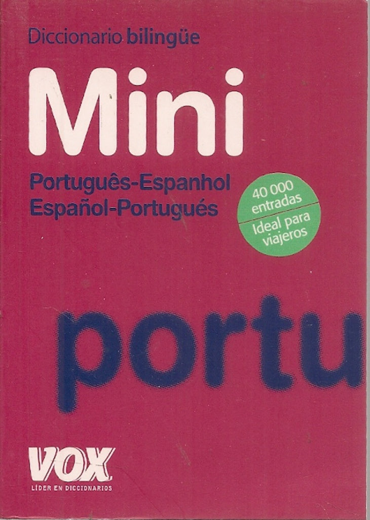 DICCIONARIO MINI PORTUGUES-ESPAÑOL