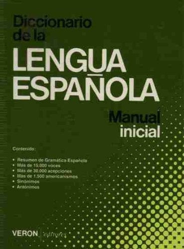DICCIONARIO DE LA LENGUA ESPAÑOLA. MANUAL INICIAL..