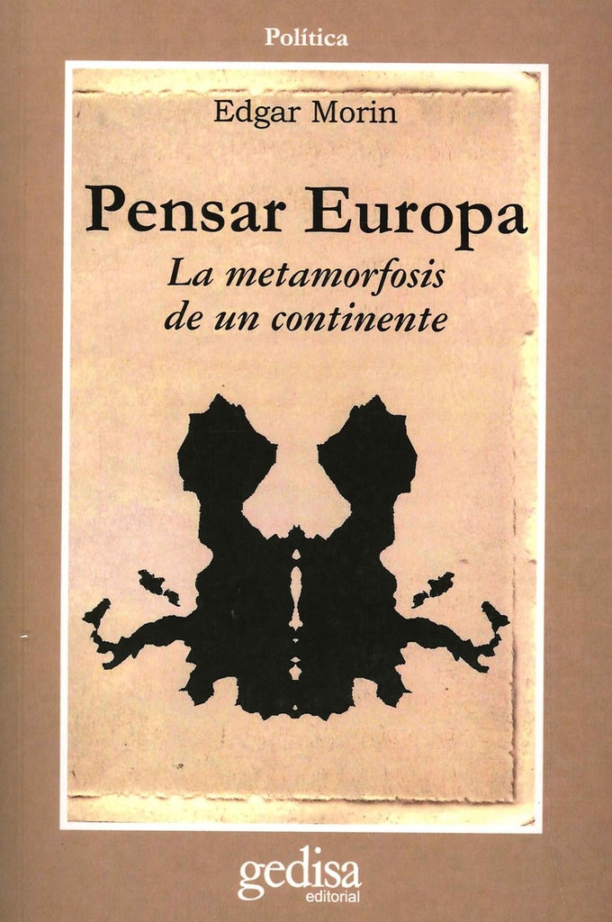 PENSAR EUROPA | Edgar Morin