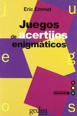 Juegos de Acertijos Enigmaticos (Spanish Edition) | Eric Emmet