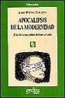 APOCALIPSIS DE LA MODERNIDAD | JOSE BENEYTO