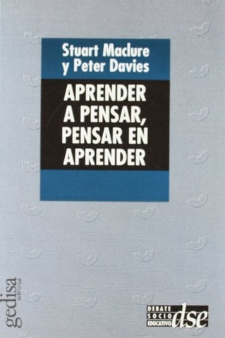 APRENDER A PENSAR, PENSAR EN APRENDER | MACLURE - DAVIES