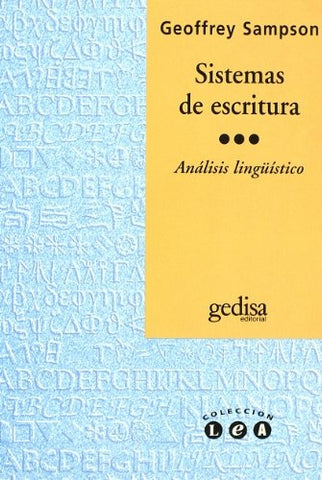 SISTEMA DE ESCRITURA | GEOFREY SAMPSON