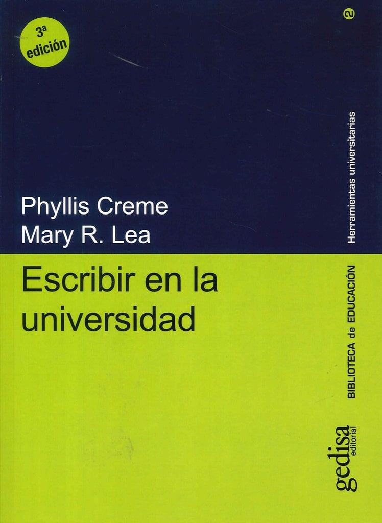 ESCRIBIR EN LA UNIVERSIDAD.. | LEA - CREME