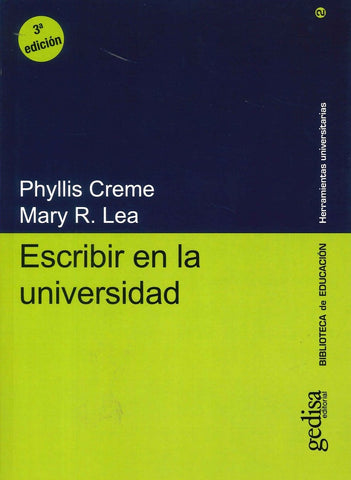 ESCRIBIR EN LA UNIVERSIDAD.. | LEA - CREME