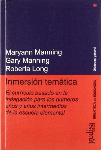 INMERSION TEMATICA.. | MARYANN MANNING