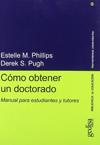 COMO OBTENER UN DOCTORADO | PHILLIPS - PUGH