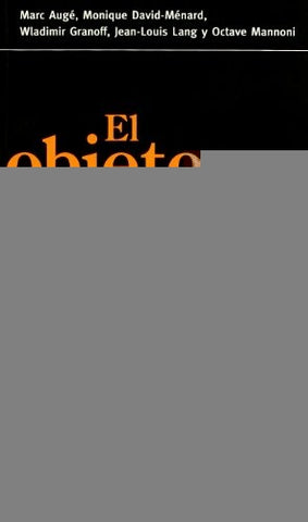 OBJETO EN PSICOANALISIS,EL | MANNONI - AUGE - DAVID
