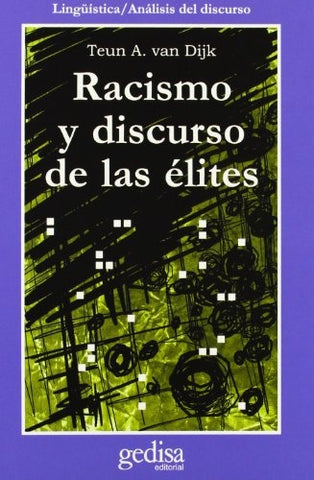RACISMO Y DISCURSO ELITES.. | TEUN A. VAN DIJK