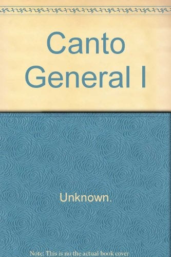 canto general 1* | PABLO NERUDA