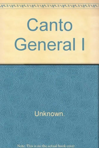 canto general 1* | PABLO NERUDA