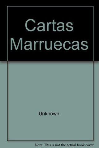 Cartas marruecas- | José Cadalso