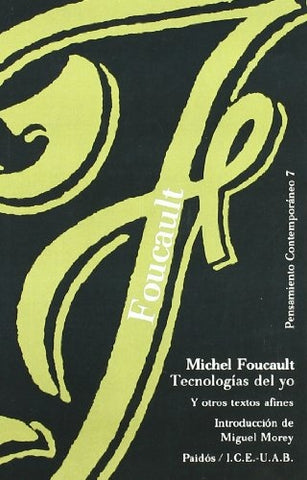 TECNOLOGIAS DEL YO | Michel Foucault