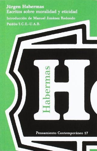 Escritos sobre moralidad y eticidad* | Jürgen  Habermas