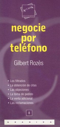 Negocie por teléfono | Gilbert Rozes